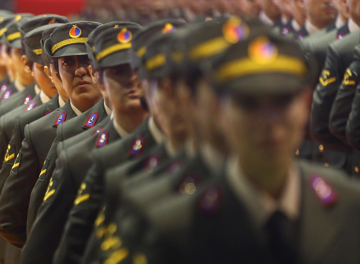 Sözleşmeli astsubayların yemin töreni