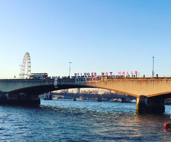 Londra'da Trump karşıtı gösteri