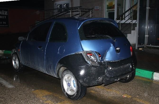 Bursa’da alkollü sürücü aracını ateşe verdi