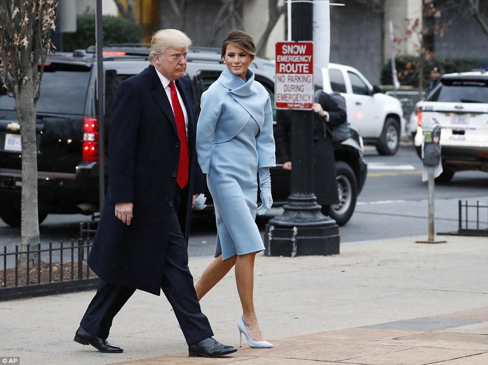 Trump ailesinden kilise ziyareti