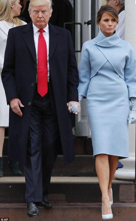 Melania Trump'ı Ralph Lauren giydirdi