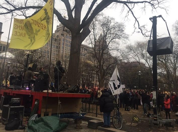 Washington'daki Trump karşıtı gösterilerde şiddet artıyor