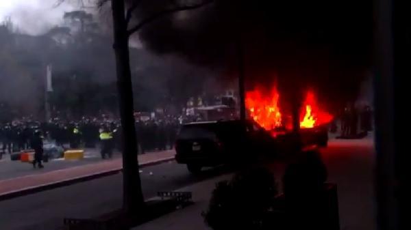 Trump karşıtı gösterilerde 220 gözaltı