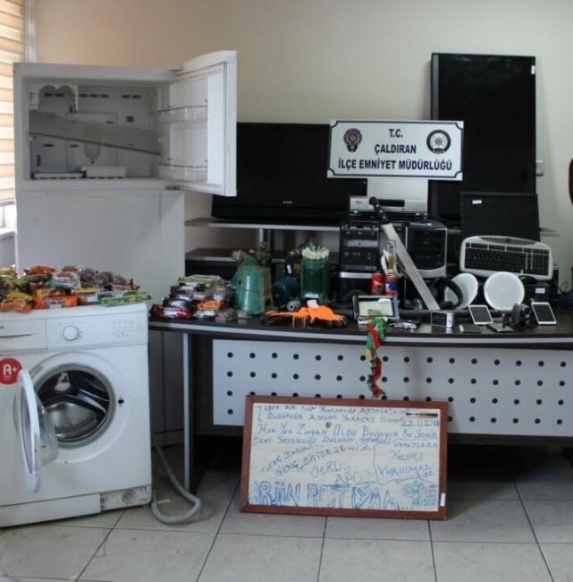 Van’da hırsızlık çetesi çökertildi