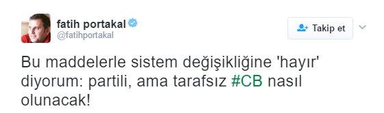 Fatih Portakal'ın referandum kararı