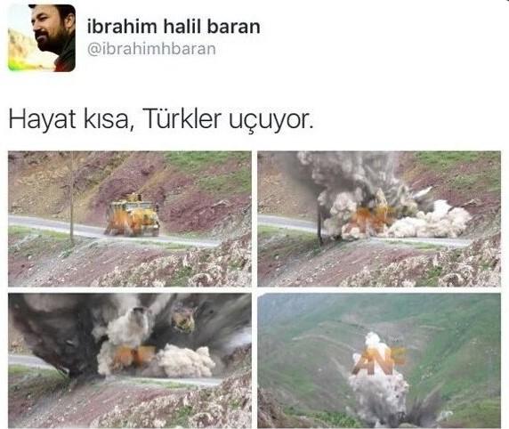 Sosyal medyada terörü öven Baran tutuklandı