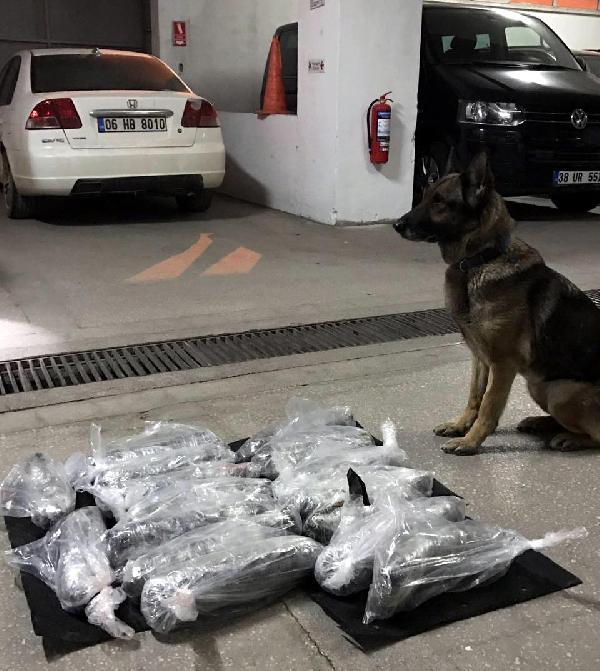 Kayseri'de uyuşturucu operasyonu: 5 gözaltı