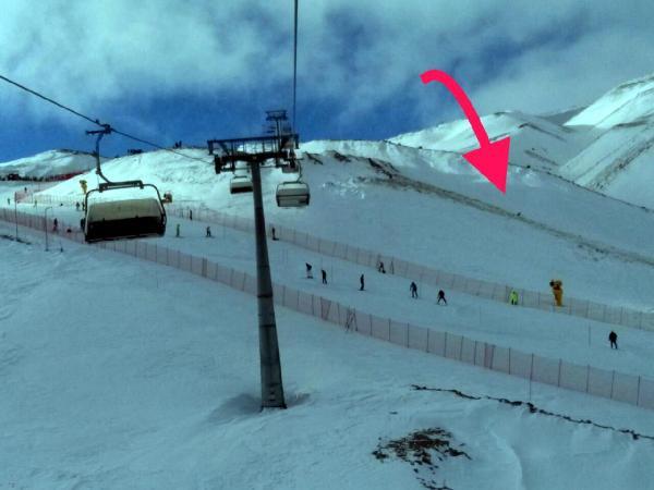 Erciyes'te kayak yaparken uçuruma düşen liseli genç öldü