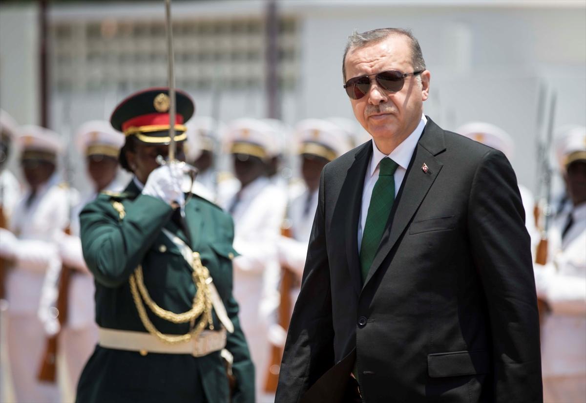 Cumhurbaşkanı Erdoğan Mozambik'te