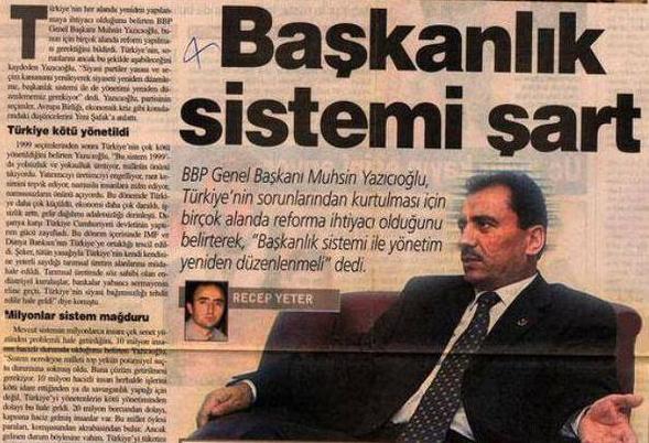 Merhum liderler başkanlık sistemi için ne demişti