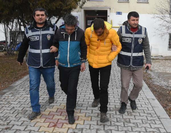 Kütahya'da çelik kapı hırsızları yakalandı