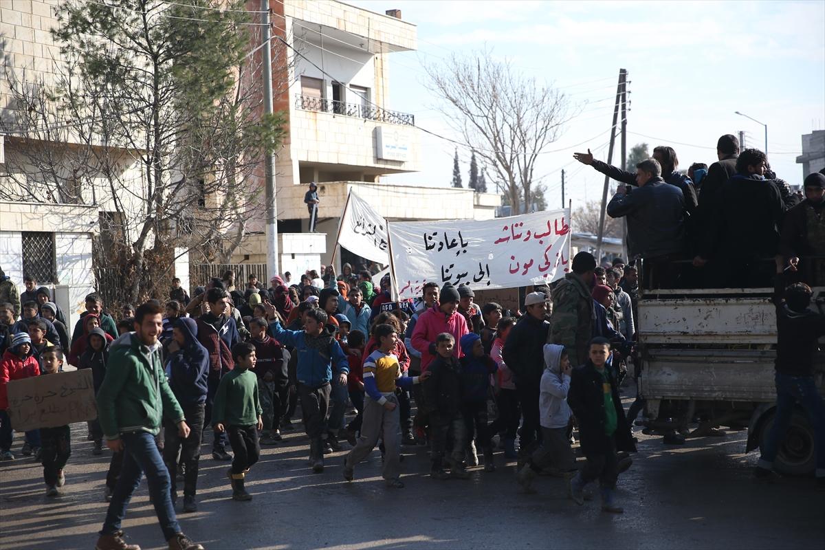 Cerablus'ta PYD protestosu