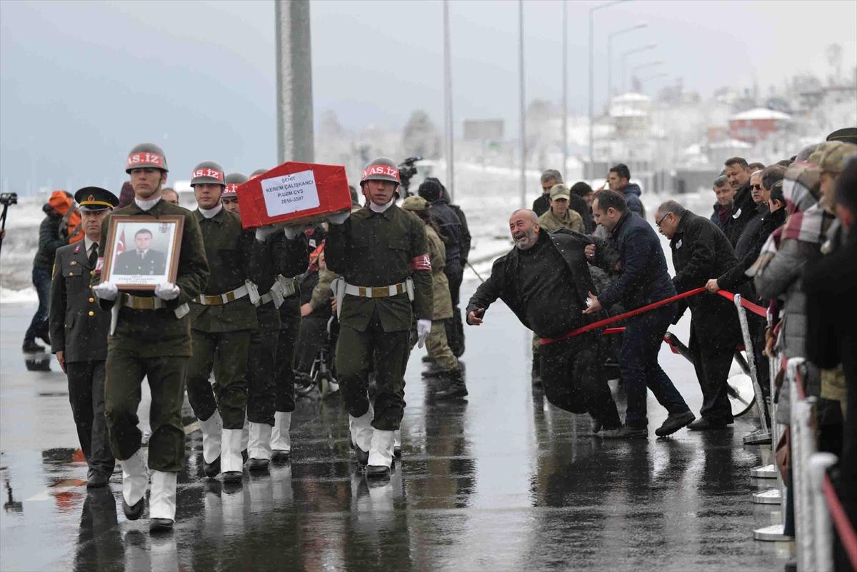 Fırat Kalkanı şehidi memleketine getirildi