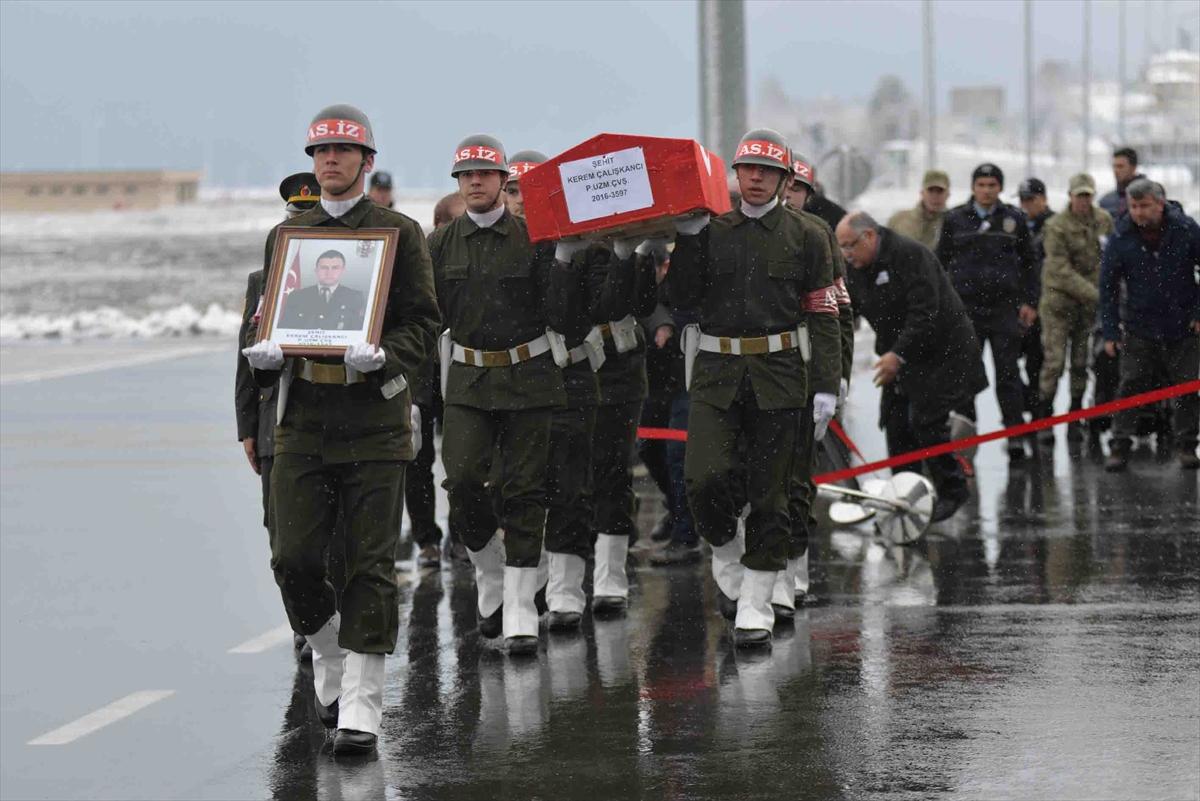 Fırat Kalkanı şehidi memleketine getirildi