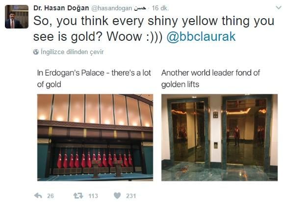 İngiliz'in Altın Saray algısı tutmadı