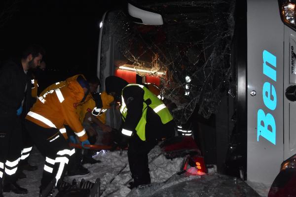Konya'da kaza: 1 ölü, 46 yaralı