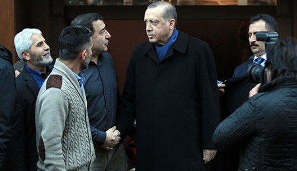 Erdoğan'dan 15 Temmuz gazisinin ailesine ziyaret