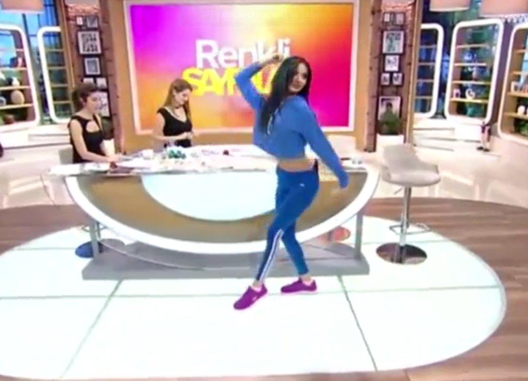 Cansu Taşkın'ın zayıflatma dansı