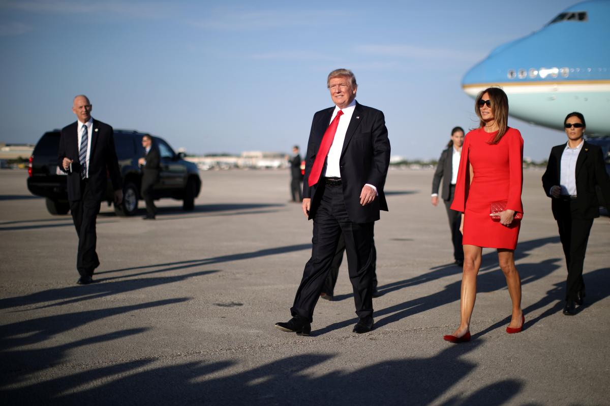 Donald Trump tatilde