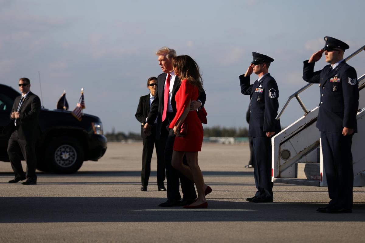 Donald Trump tatilde