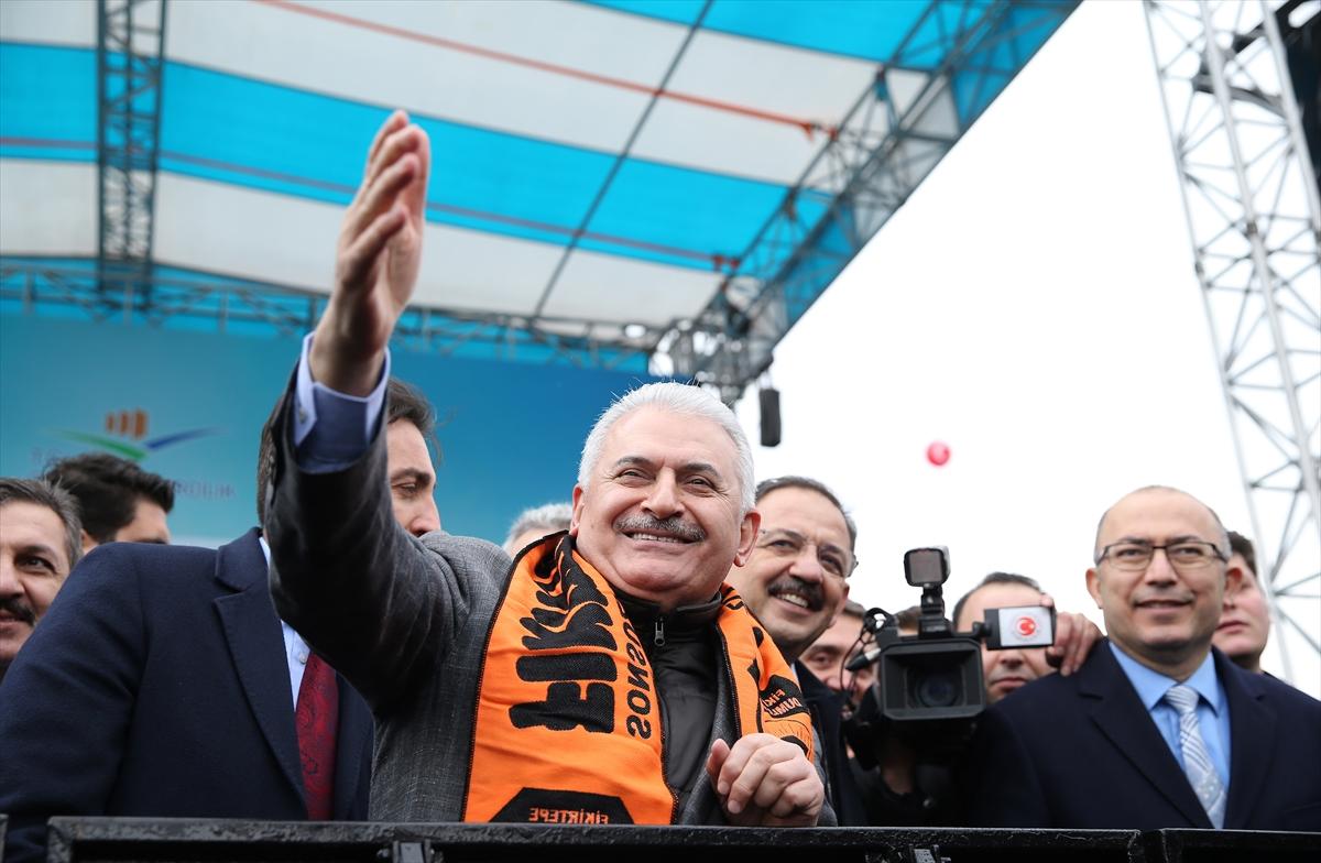Başbakan Yıldırım dronesavar ile korundu