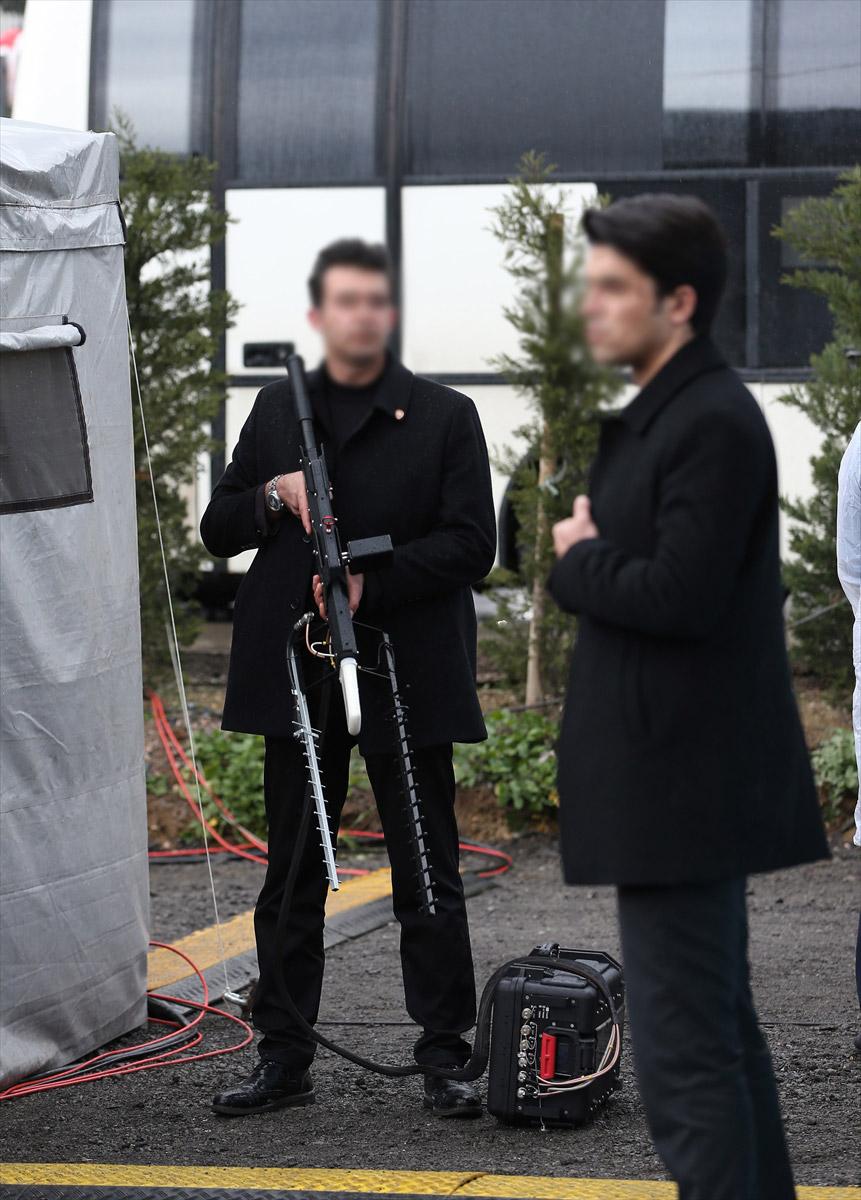 Başbakan Yıldırım dronesavar ile korundu
