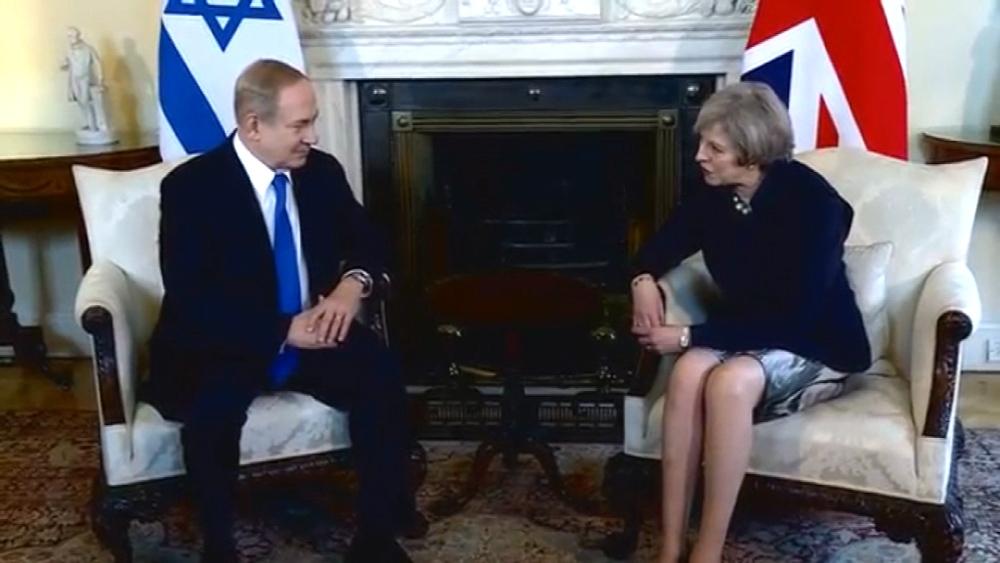 Netanyahu İngiliz mevkidaşı May ile görüştü