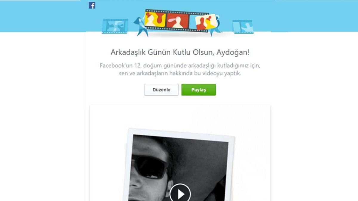 Facebook'tan arkadaşlara özel uygulama