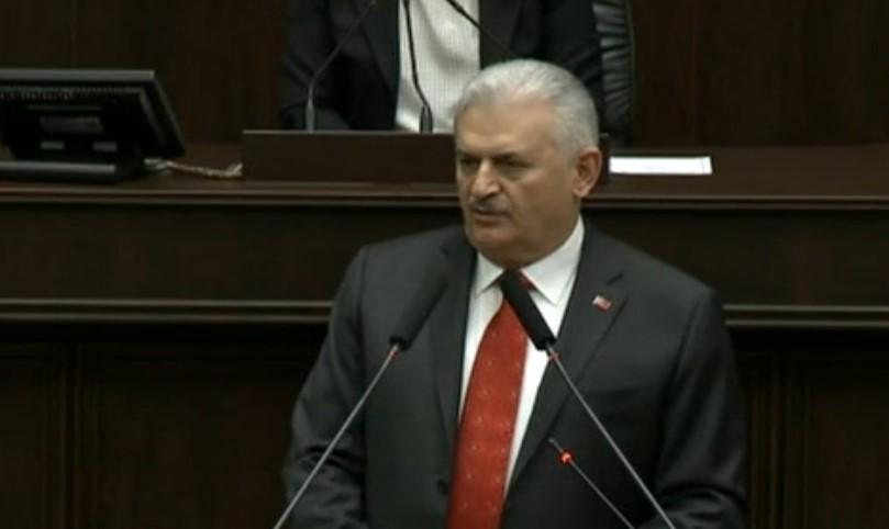 Binali Yıldırım grup toplantısında konuştu