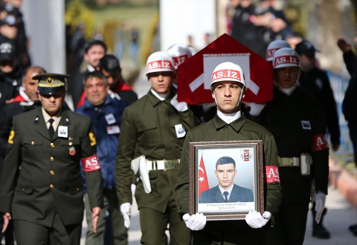 El Bab şehidi Gökhan Kılıç'a veda