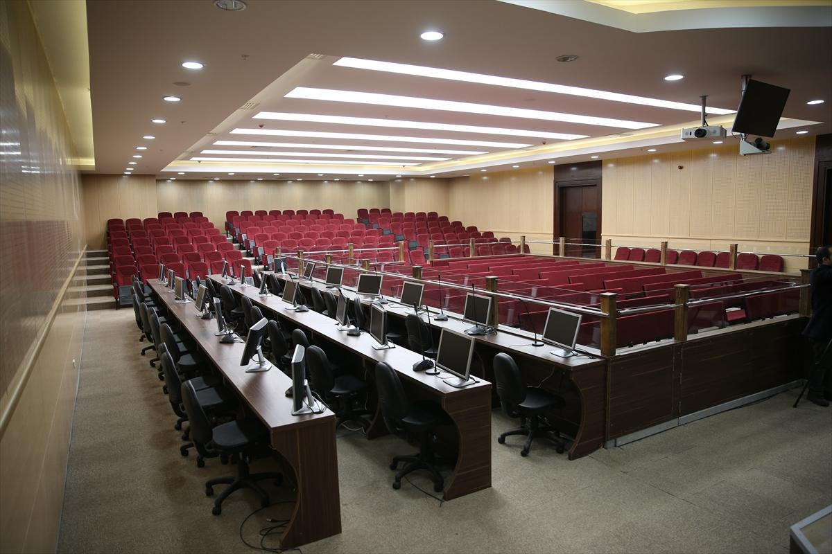 Gaziantep'te FETÖ'cülerin yargılanacağı salon hazır