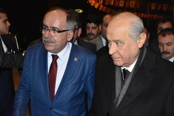 MHP lideri Devlet Bahçeli Konya'da