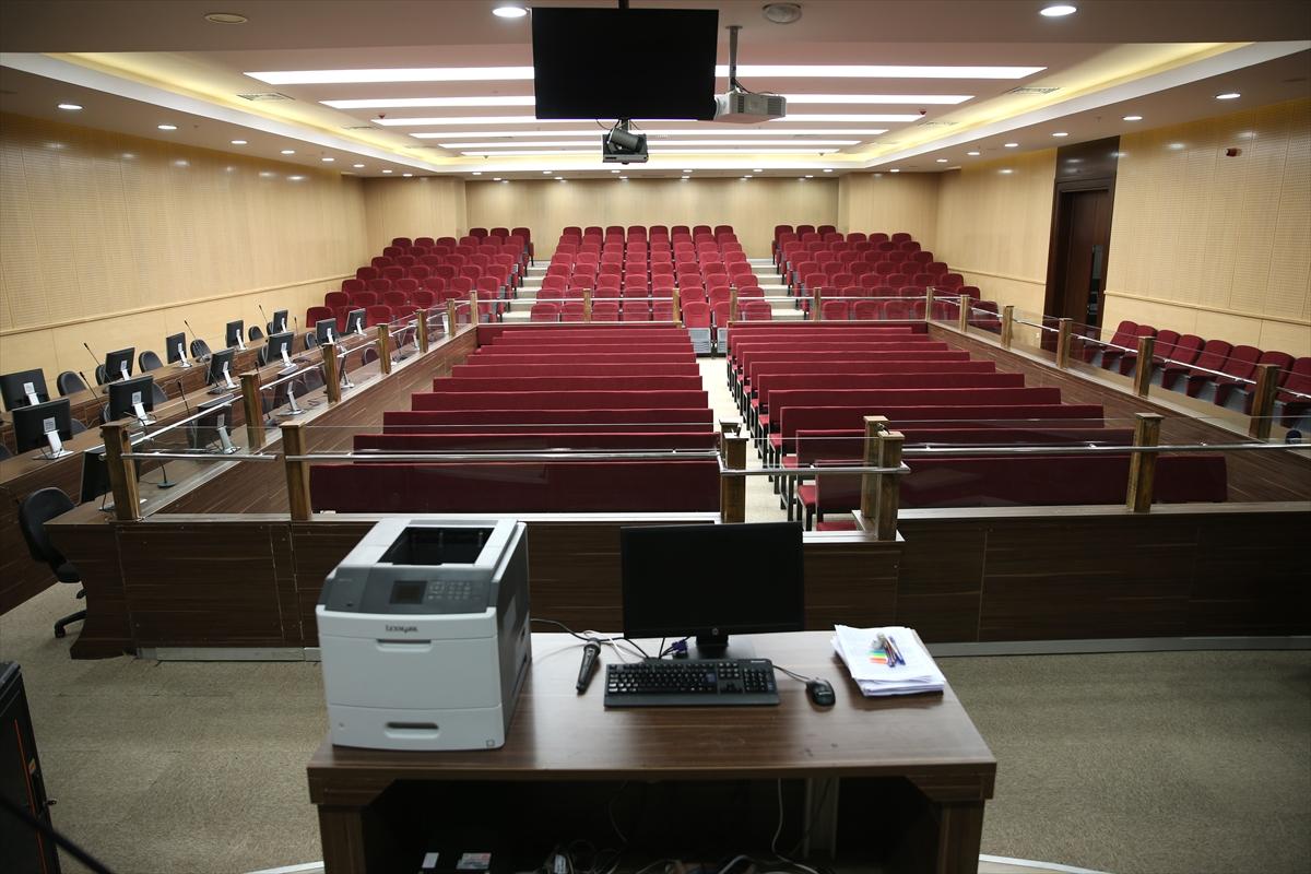 Gaziantep'te FETÖ'cülerin yargılanacağı salon hazır