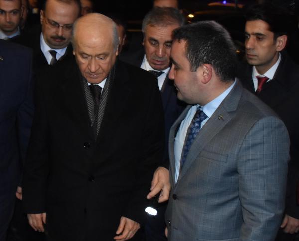 MHP lideri Devlet Bahçeli Konya'da