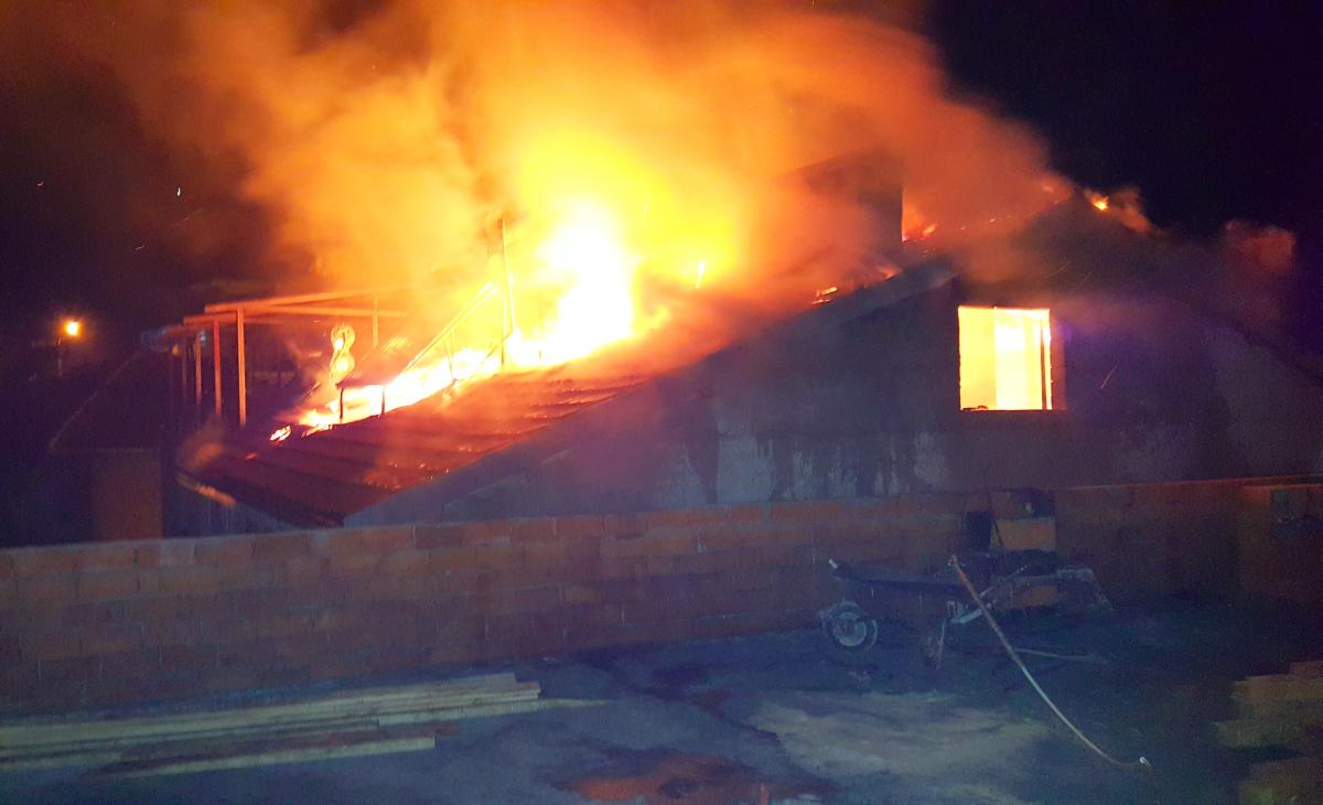 Zonguldak’ta ev yangını