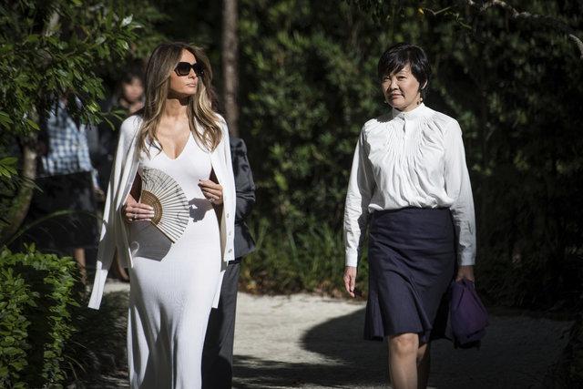 First Lady Melania Trump geleneği bozdu