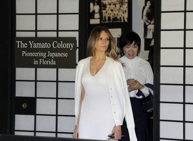 First Lady Melania Trump geleneği bozdu