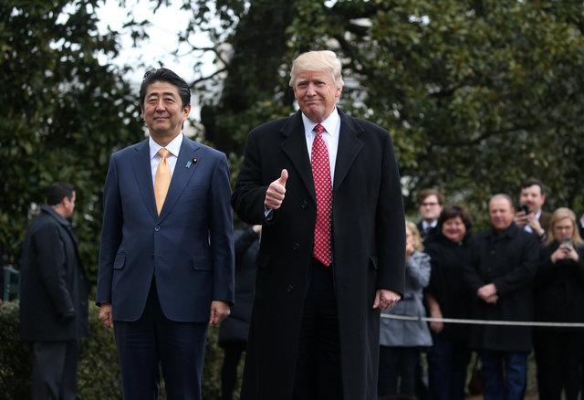 Trump: Japonya'nın yüzde 100 arkasındayız