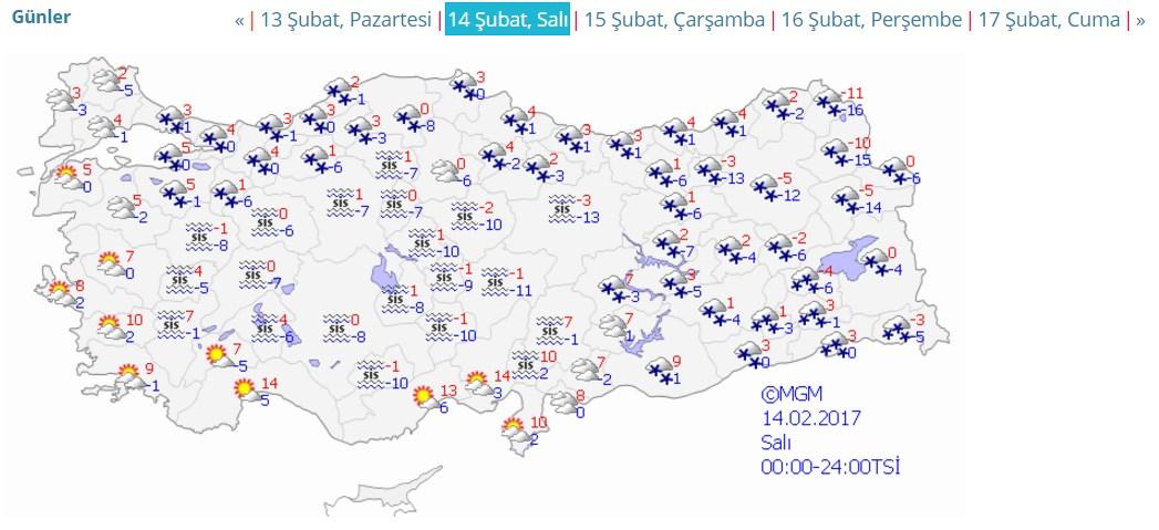 İstanbul'da kar yağışı perşembeye kadar sürecek