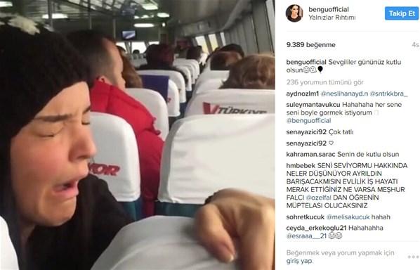 Bengü'nün 14 Şubat paylaşımı