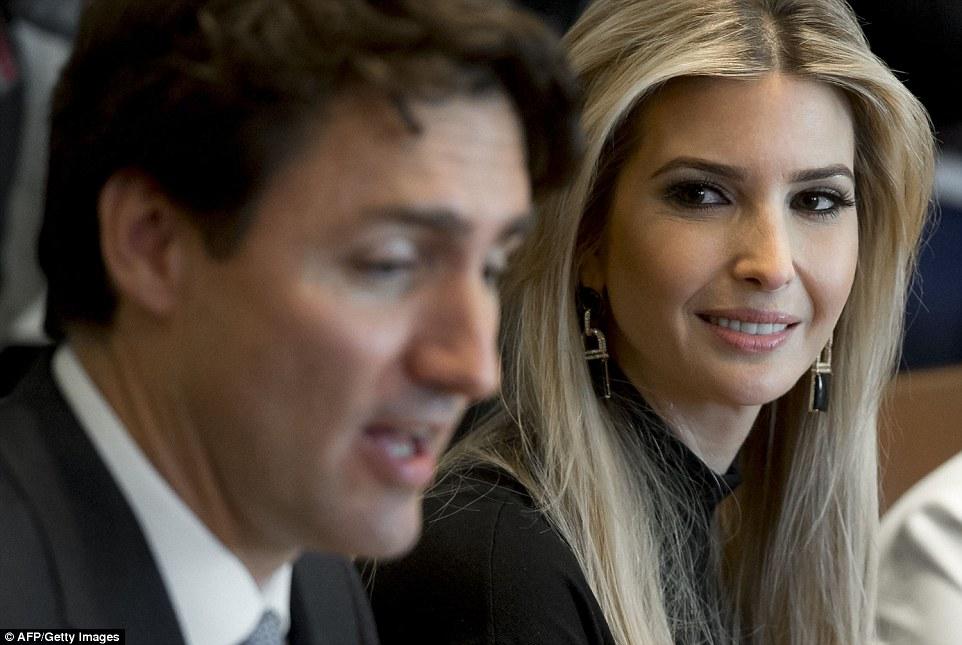 Ivanka Trump'ın Trudeau hayranlığı