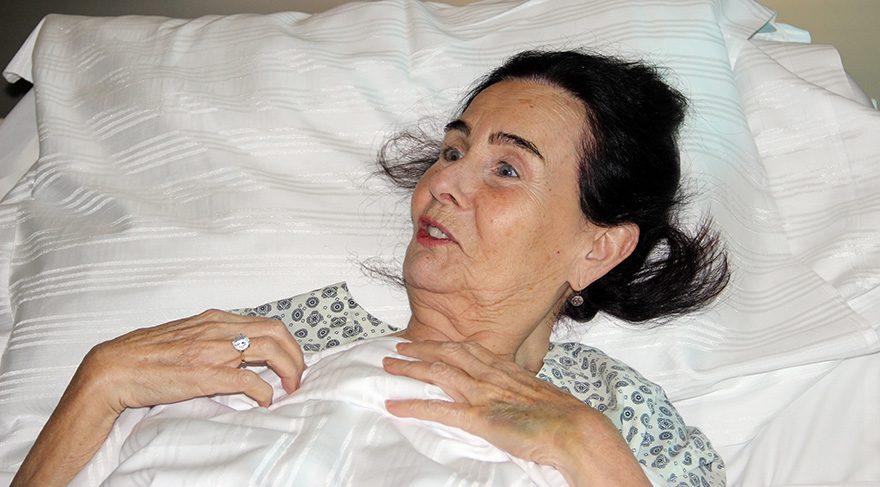 Fatma Girik yine hastanelik oldu