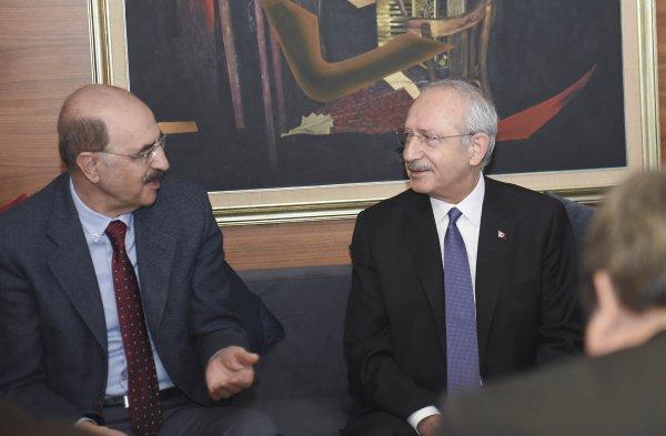 Kılıçdaroğlu, Hüsnü Mahalli'yi kabul etti