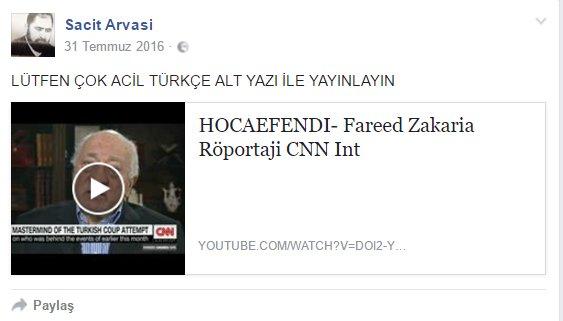 CHP'li Bekaroğlu'nun paylaştığı FETÖ'cü imam