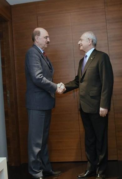 Kılıçdaroğlu, Hüsnü Mahalli'yi kabul etti