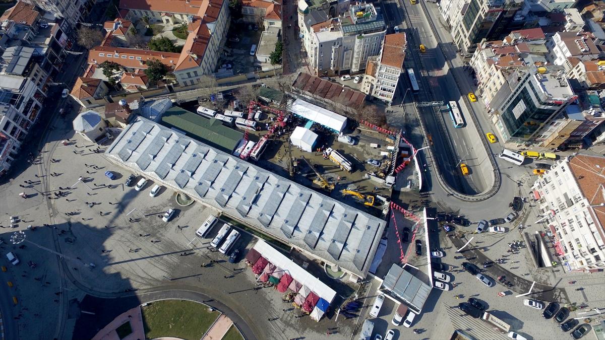 Taksim Camii'nin temeli atıldı