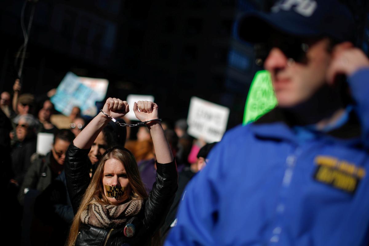 Trump karşıtı 'Başkanlık Günü' eylemi