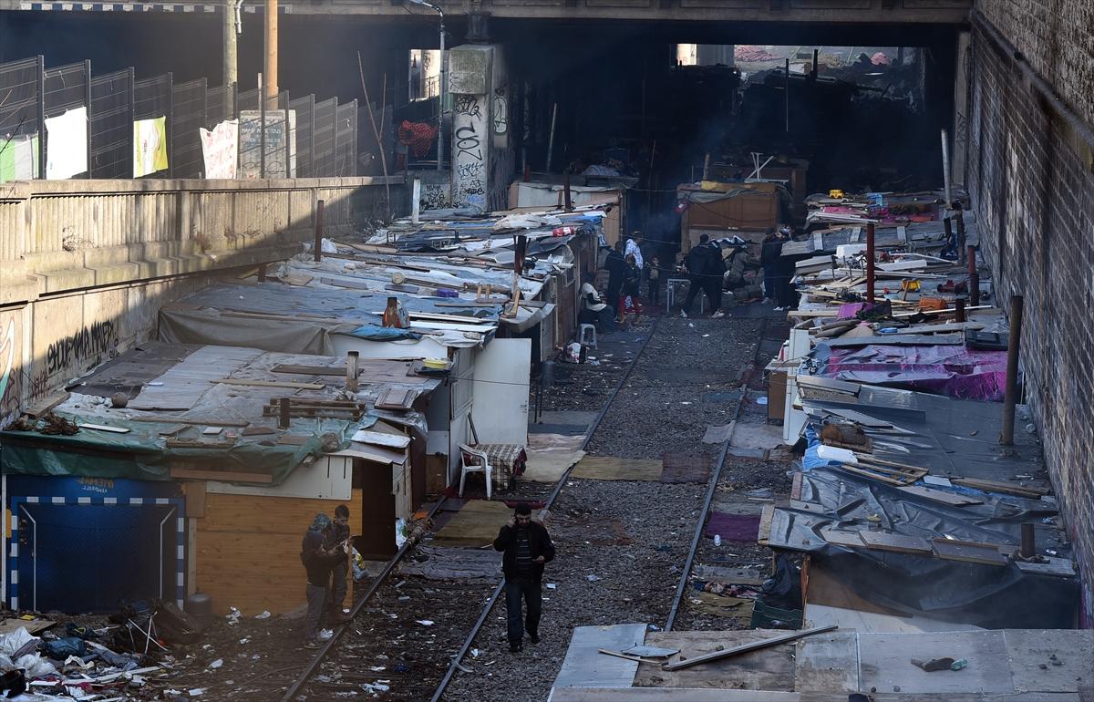 Paris'te insan manzaraları