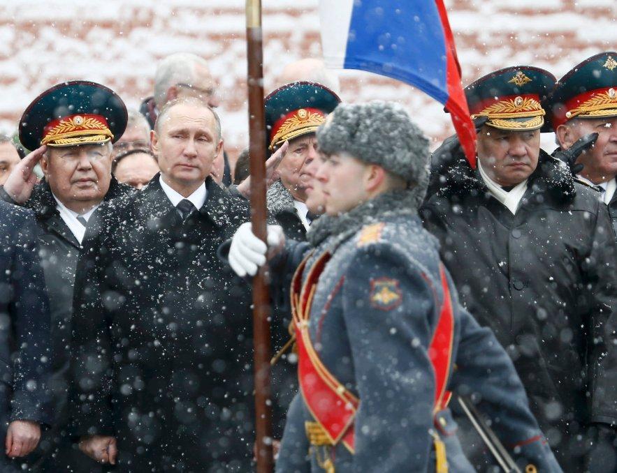 Putin 'Vatan Savunucuları Günü'ne katıldı