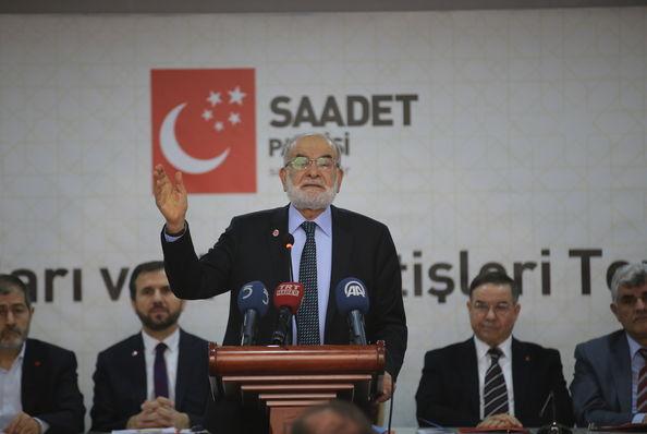 Saadet Partisi referandum kararını yineledi